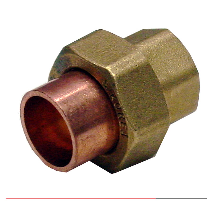  81916 1/2-in x 1/2-in Dia. Copper Union Fitting