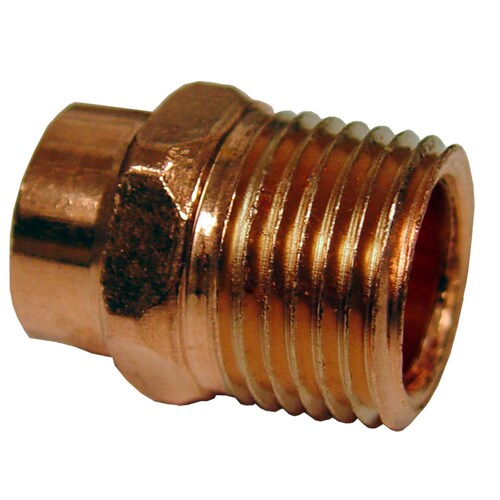 3/8-in x 1/2-in Dia. Copper Adapter Fitting at Lowes.com