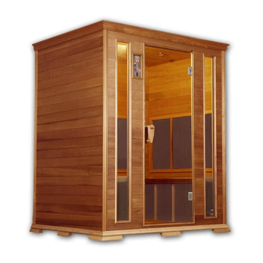 Lifesmart Signature Deluxe 4Person Cedar Sauna at