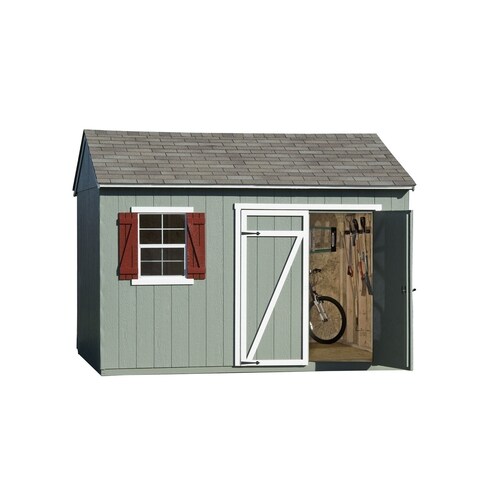 Heartland Gentry 12.22-ft x 11.13-ft Saltbox Wood Storage 