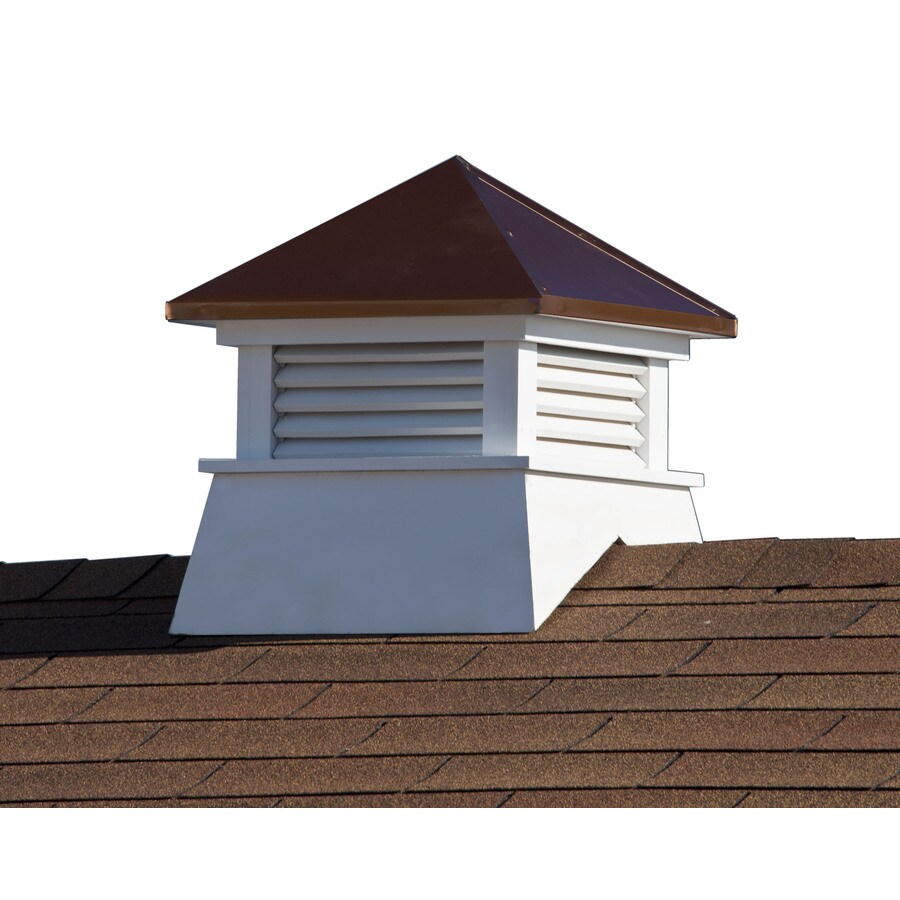 Heartland Tan/Copper PVC Base, Wood Roof, Tin Top Storage 