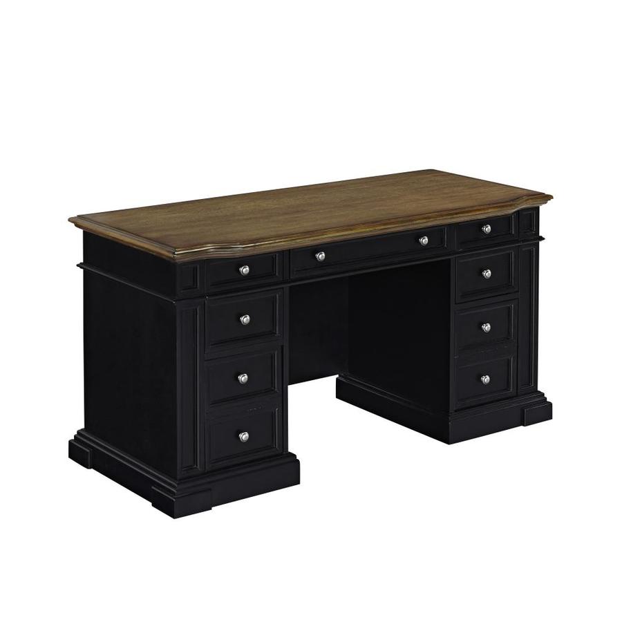 Home Styles Americana Modern Contemporary Black Writing Desk At