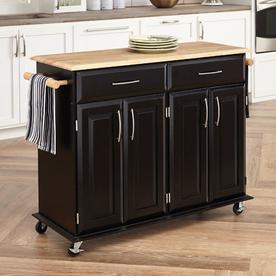 Kitchen Islands Carts At Lowes Home Styles Black Scandinavian Kitchen Carts