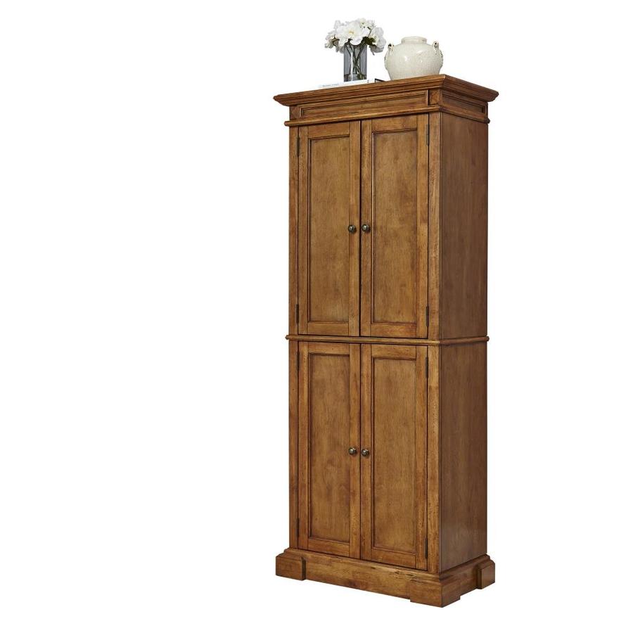 Home Styles Americana Pantry Distressed Oak Finish At Lowes Com