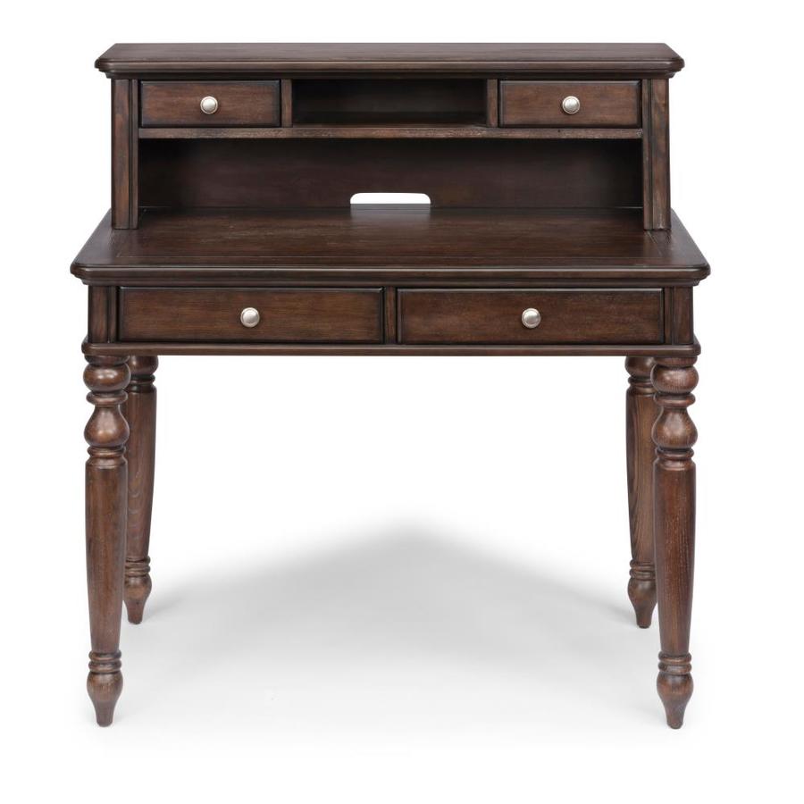 Home Styles Southport Traditional Brown Writing Desk At Lowes Com