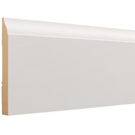 EverTrue 3.25-in x 12-ft Interior Primed MDF Baseboard Moulding