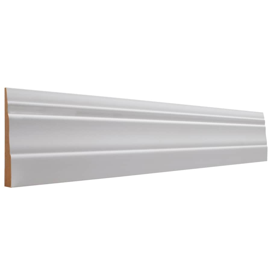 Evertrue 325 In X 12 Ft Interior Primed Mdf Baseboard Moulding At