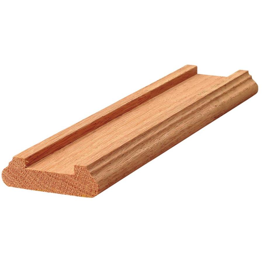 Creative Stair Parts 2.5in x 14ft Unfinished Oak Wood Shoe Rail at