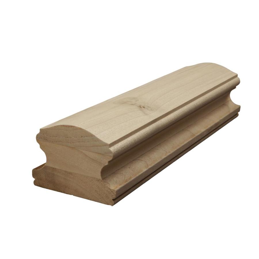Creative Stair Parts 2.75in x 16ft Unfinished Poplar Wood Handrail at