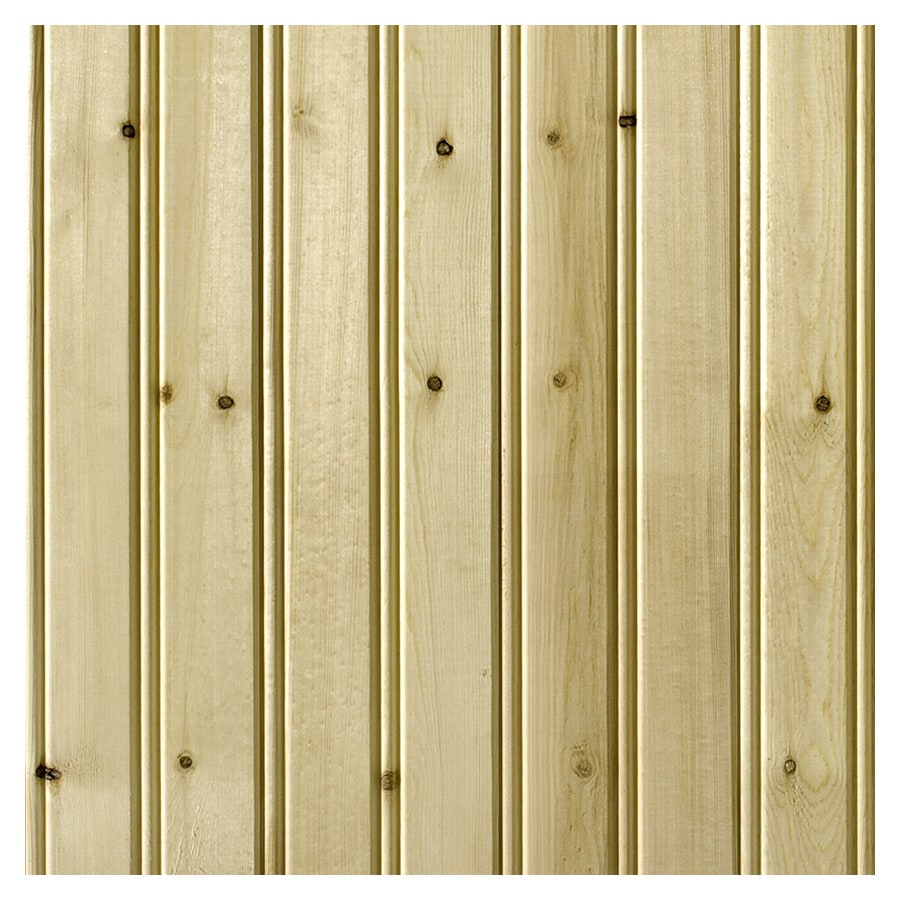 Empire Company 3 5625 In X 8 Ft Edge And Center Bead Raw Pine Wood Wall   096223205216 