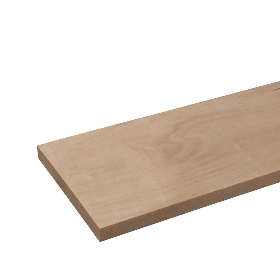 1-in x 8-in x 4-ft Square Unfinished Maple Board in the Appearance ...