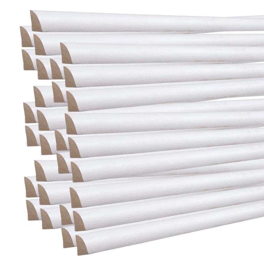 Round Moulding At Com 30 Pack 11 16 In X 8 Ft Pine Primed Finger Joint