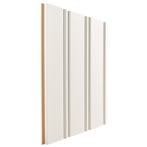 Artise Wright 13 Sq Ft White Mdf Tongue And Groove Wall