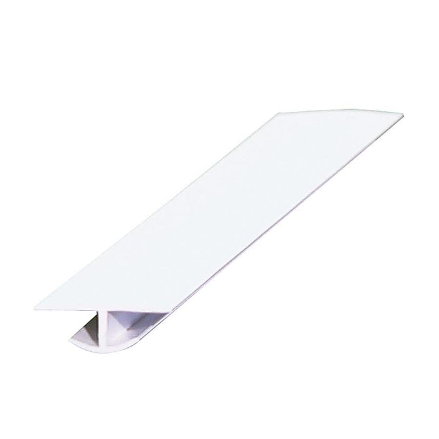 1in x 96in White Plastic Divider at