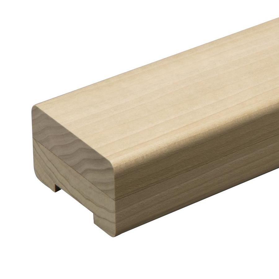 Creative Stair Parts 2.8125in x 12ft Unfinished Poplar Wood Handrail