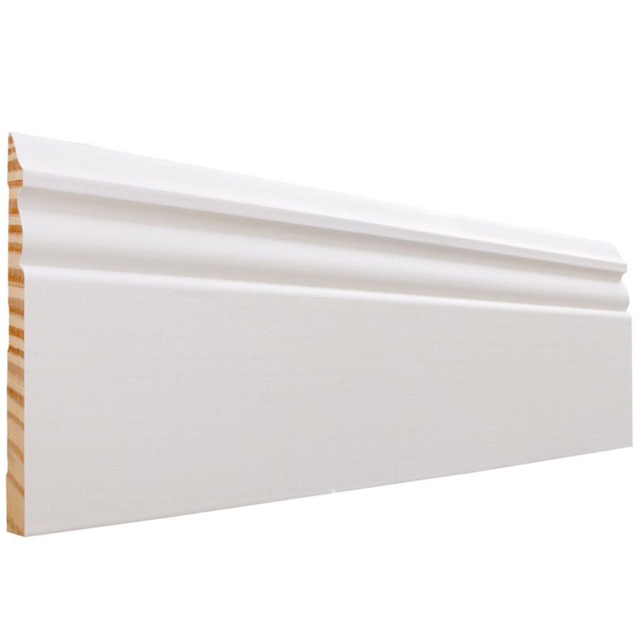 5 1 4 In X 8 Ft Painted Baseboard Moulding Actual 5 25 In X 8 Ft