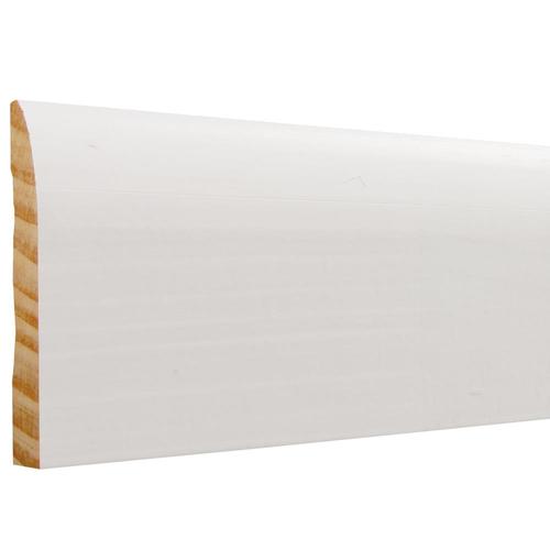 Craftsman 713 Primed White MDF Baseboard (Actual: 3.25-in x 1-ft) in ...