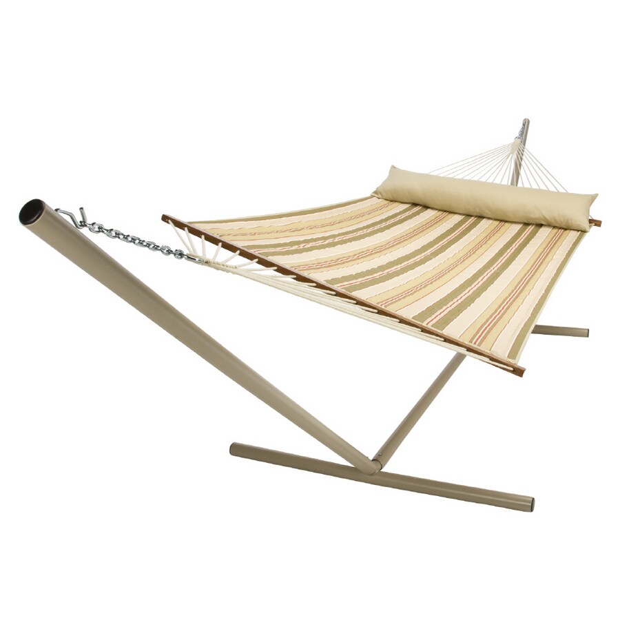 Pawleys Island QDAKOTA 82"L Quilted Dakota Stripe Double Hammock