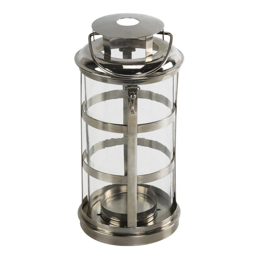 Allen + roth RD Silver Lantern LG at Lowes.com