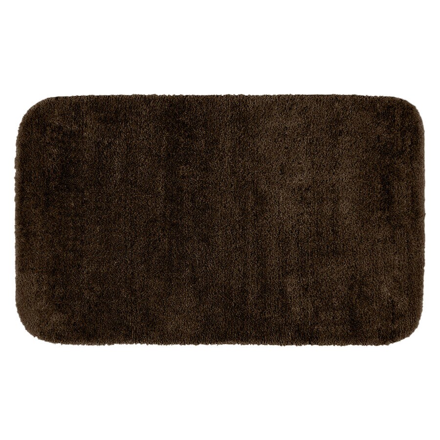 Bath rug Brown Bathroom Rugs & Mats at Lowes.com