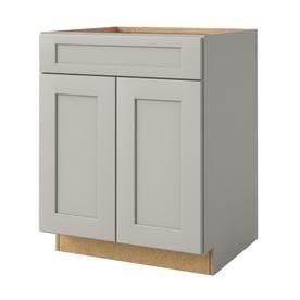 Gray Stock Kitchen Cabinets at Lowes.com