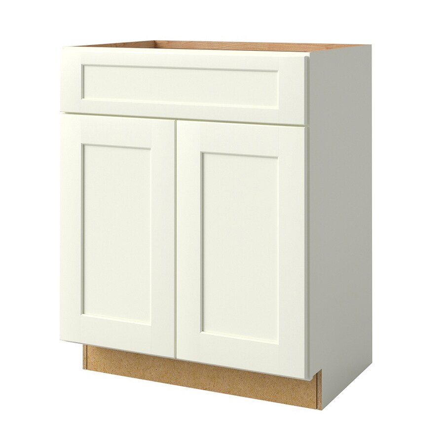 allen + roth Aveley 27-in Linen-Mirror Bathroom Vanity Cabinet at Lowes.com