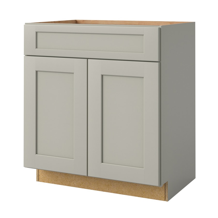 allen + roth Stonewall 33in Stone Bathroom Vanity in the