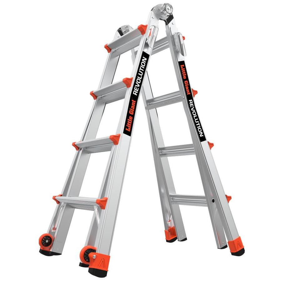 Shop Little Giant Ladders Revolution Aluminum 17ft Reach Type 1A 300