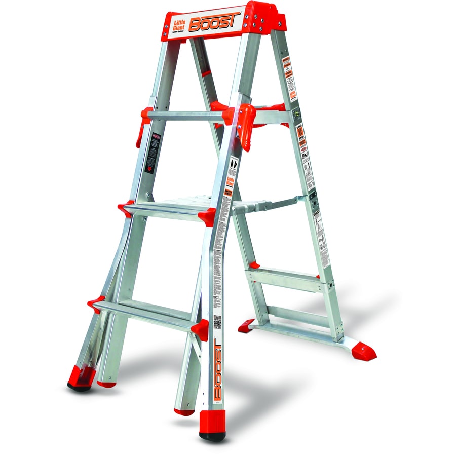 Little Giant Ladders 6ft Aluminum 300lb Telescoping Type IA Step