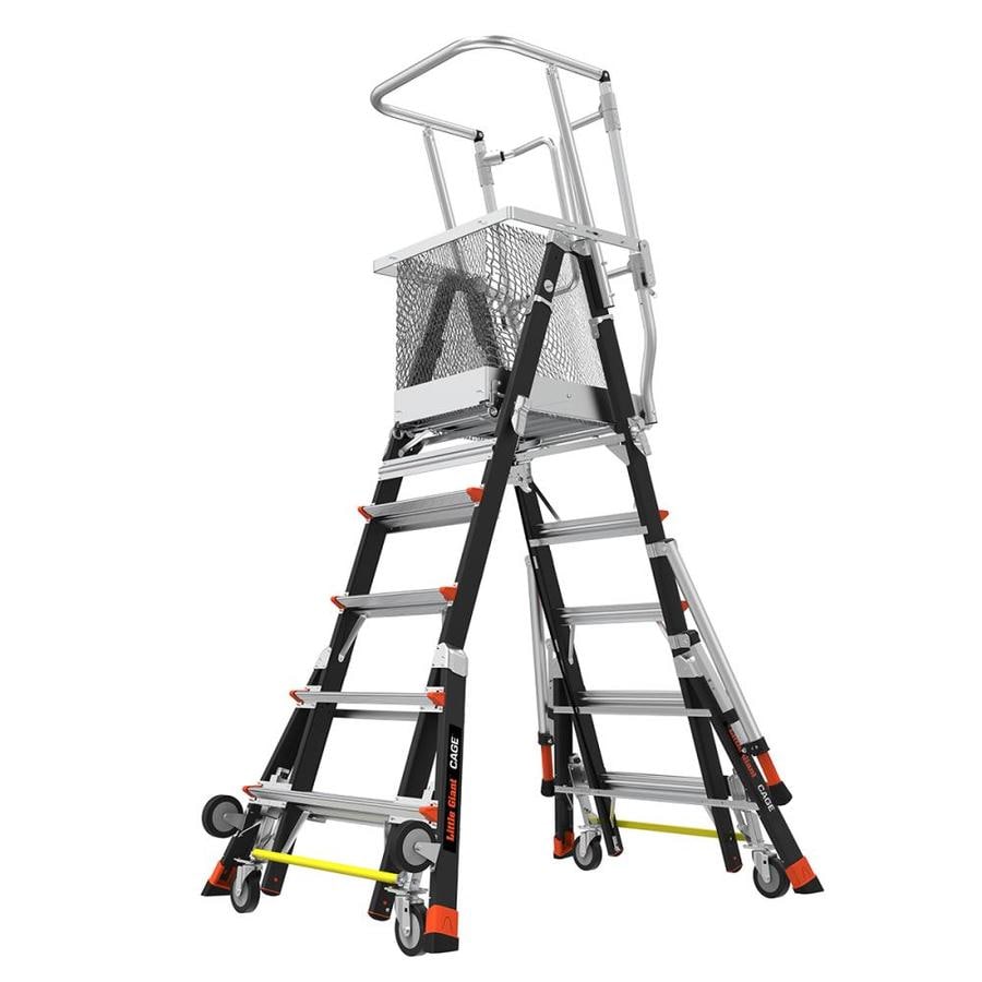 Little Giant Ladders 9 Ft Fiberglass Type 1aa 375 Lbs Capacity