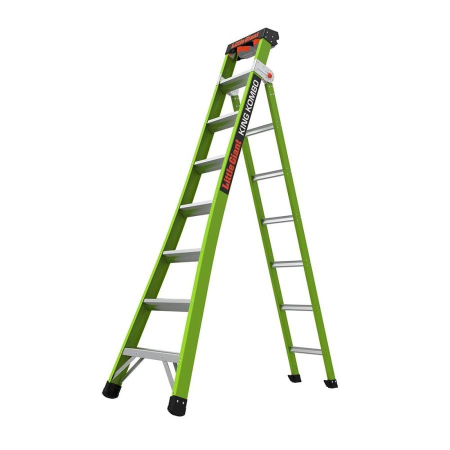 Little Giant Ladders King Kombo Pro M8 17ft Reach Type 1aa 375lb
