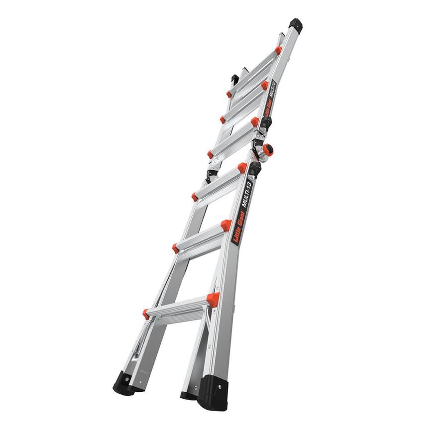 Little Giant Ladders Multi Aluminum 14.3-ft Reach Type 1aa - 375 Lbs 