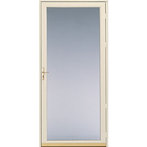 Pella White FullView Safety Glass and Interchangeable Screen Storm
