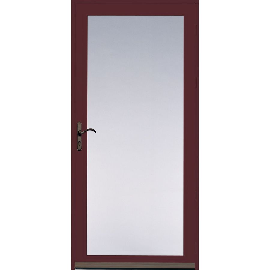 Full View Storm Doors shop pella ashford cranberry full-view safety aluminum full-view Full View Storm Doors shop pella ashford cranberry full-view safety aluminum full-view