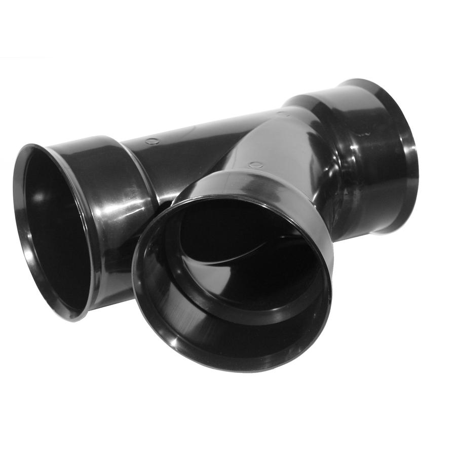 ADS 4in Dia 45Degree Corrugated Wye Fitting in the Corrugated