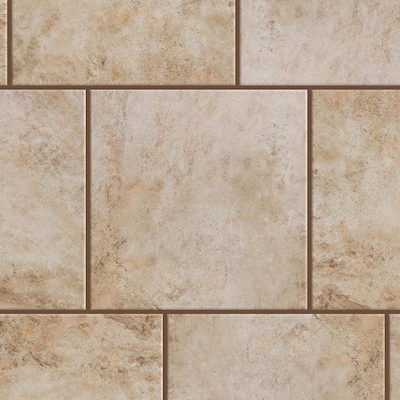 Style Selections Mesa Beige 18 In X 18 In Glazed Porcelain Tile At