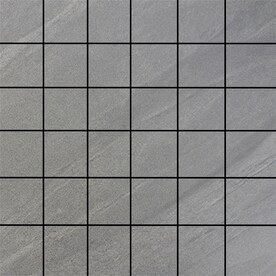 Porcelain Tile At Lowes Floors 2000 Galaxy Grigio Porcelain Uniform Squares Mosaic Floor And Wall Tile Common 12