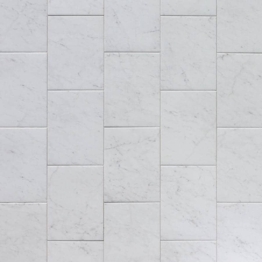 Shop Style Selections Futuro White Porcelain Floor and Wall Tile ...