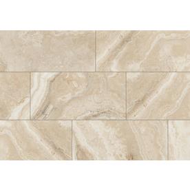 Style Selections Rapolano Beige 12-in x 24-in Porcelain Floor and Wall Tile (Common: 12-in x 24-in; Actual: 11.75-in x 23.75-in)