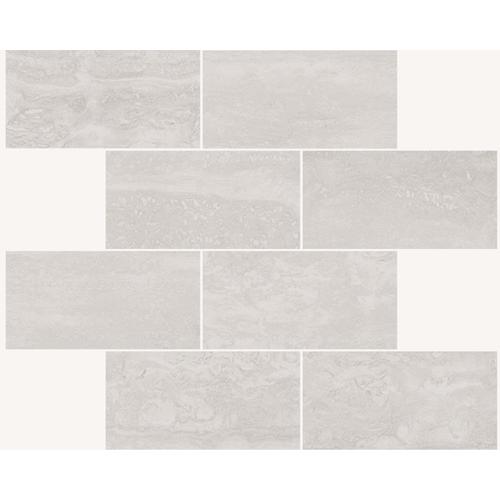 TRUE PORCELAIN CO. Endless Ivory 12in x 12in Matte Porcelain Brick