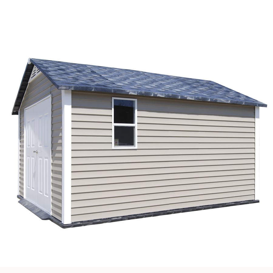 Shop Homestyles 10' x 12' x 9' Vinyl Storage Shed at Lowes.com