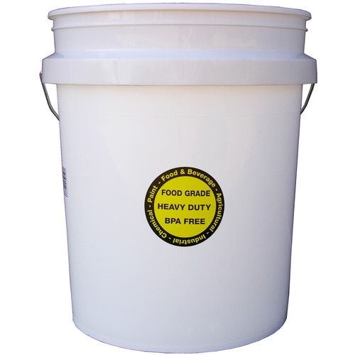 food grade plastic buckets with lids