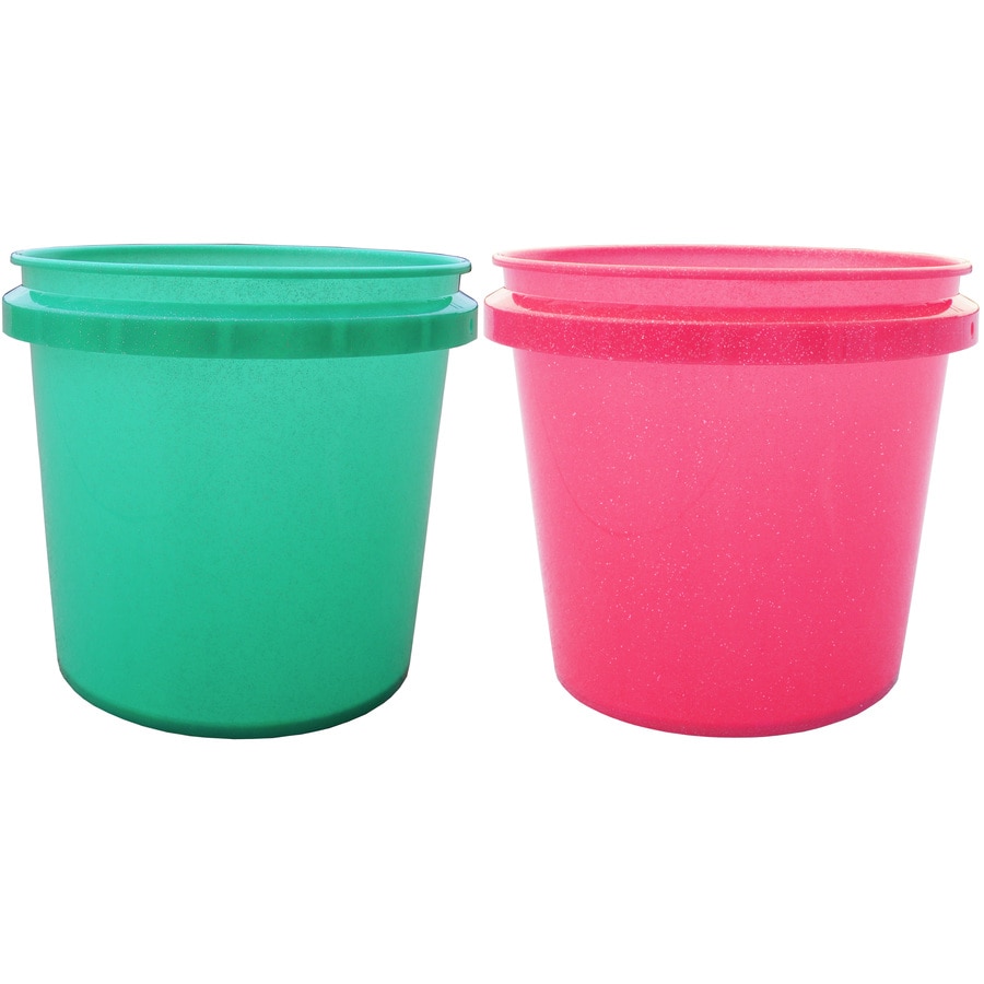 Encore Plastics 3.5-Gallon (s) Plastic General Bucket in the Buckets  department at