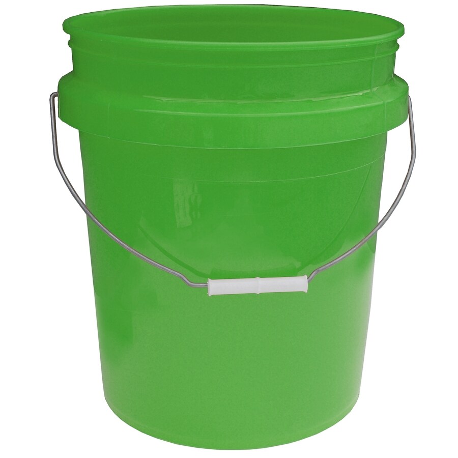 Encore Plastics 5 Gallon Commercial Bucket In The Buckets Department At 2511