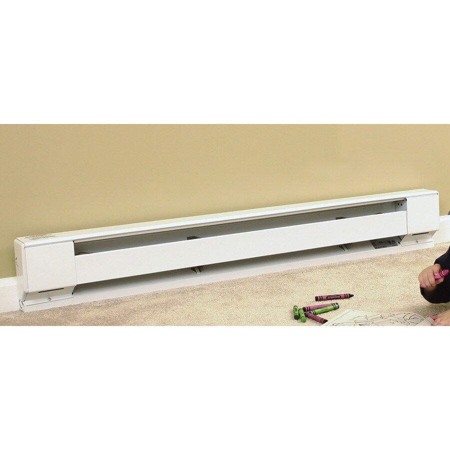 72-in 240-Volt 1500-Watt Standard Electric Baseboard Heater Bedroom 72 Inch Baseboard Heater With Thermostat