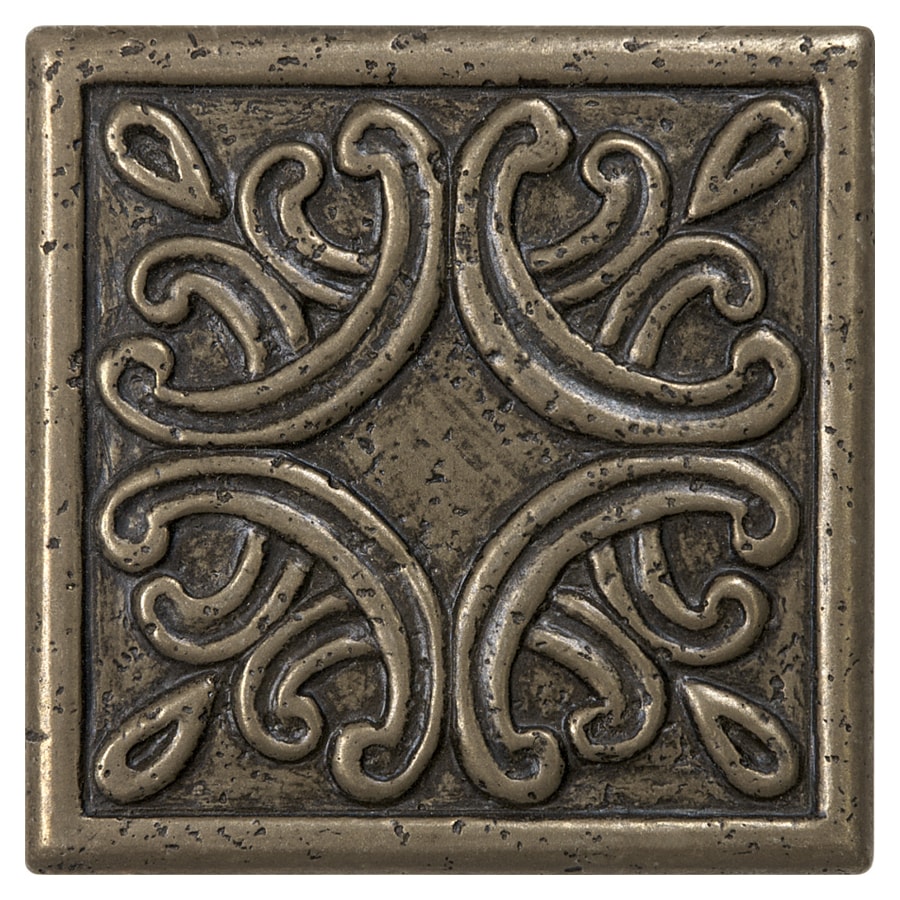 Anatolia Tile Roman Design Bronze Metal Border Tile 