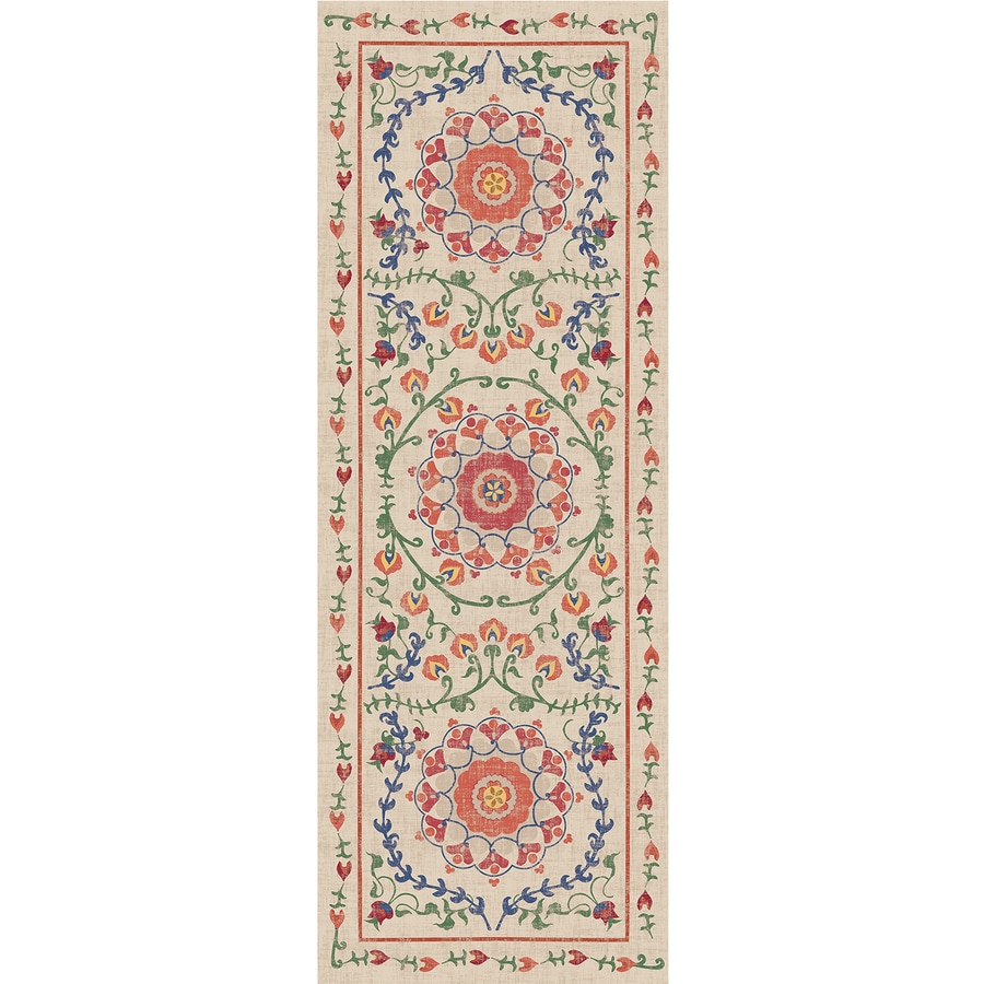 Ruggable Washable Multicolor Indoor/Outdoor Coastal Runner 2 x