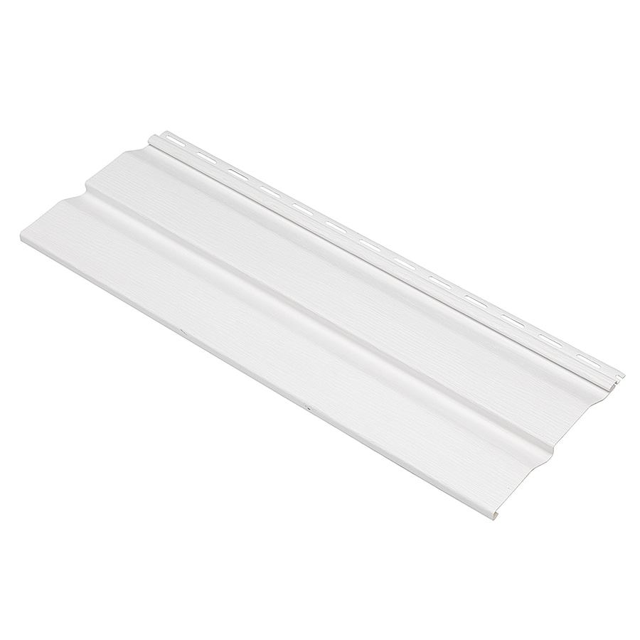 Durabuilt 440 Vinyl Siding Sample Double 4 Dutch Lap White At 3564