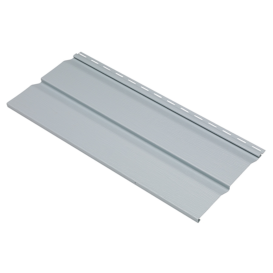 Durabuilt 440 Vinyl Siding Sample Double 5 Dutch Lap Cape Blue at Lowes.com