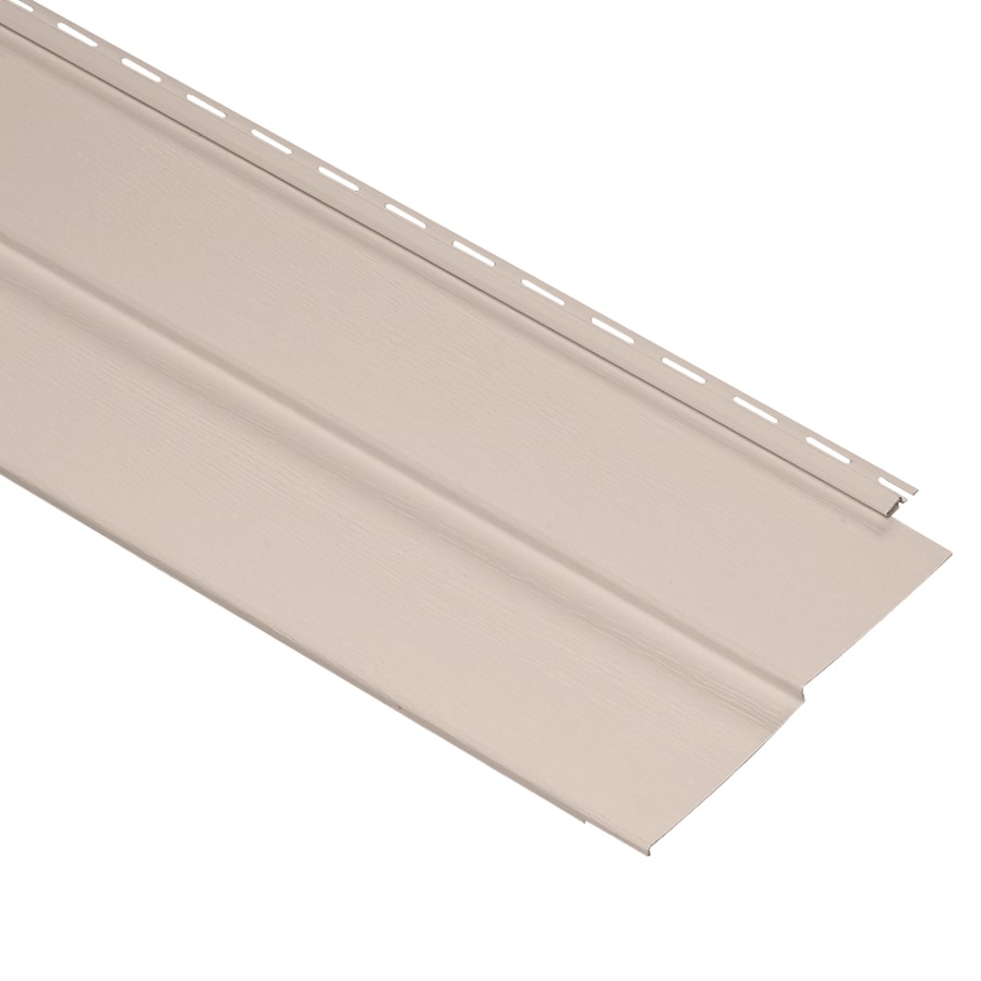 Durabuilt 440 Vinyl Siding Panel Double 5 Dutch Lap Beige 10-in x 144